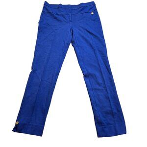 Anne Klein Jewel Blue‎ Stretchy Slacks Size 8 Excellent Used Condition